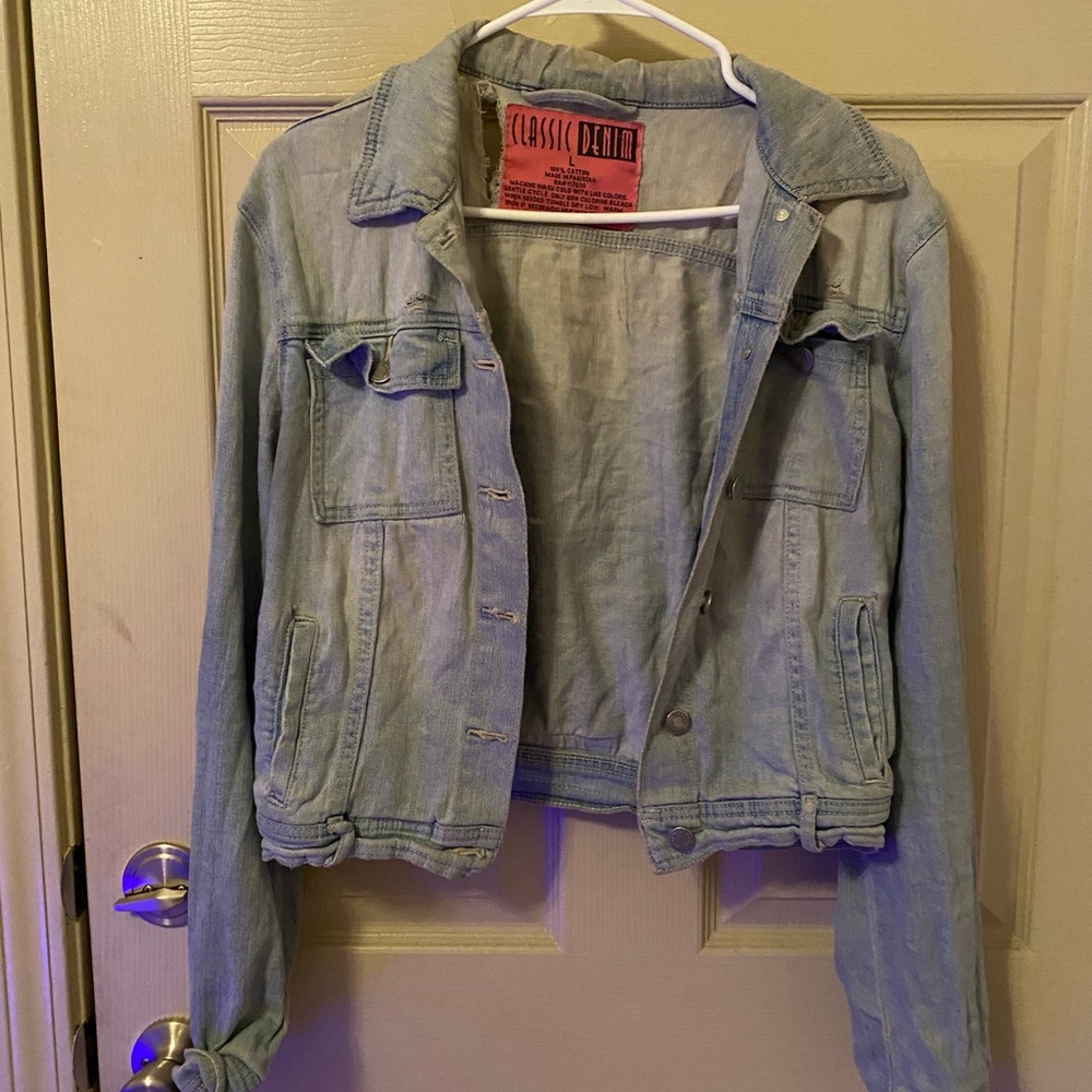Ripped Jean jacket